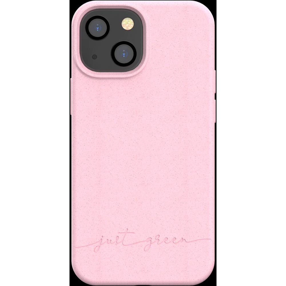 Just Green Bio Case (Apple iPhone 13 mini), Smartphone Hülle, Pink