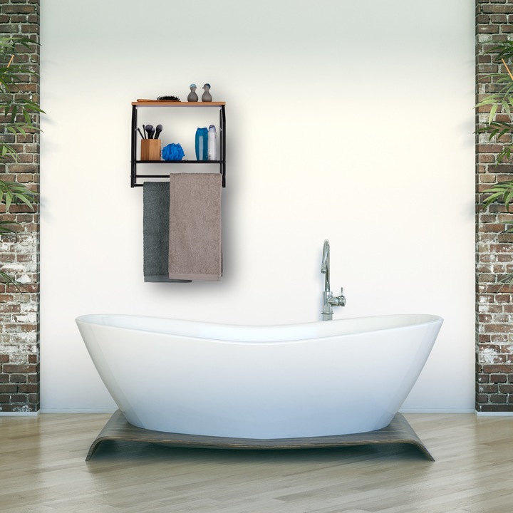 Produktbild Relaxdays Wandregal (45.5 x 23 x 41.5 cm)
