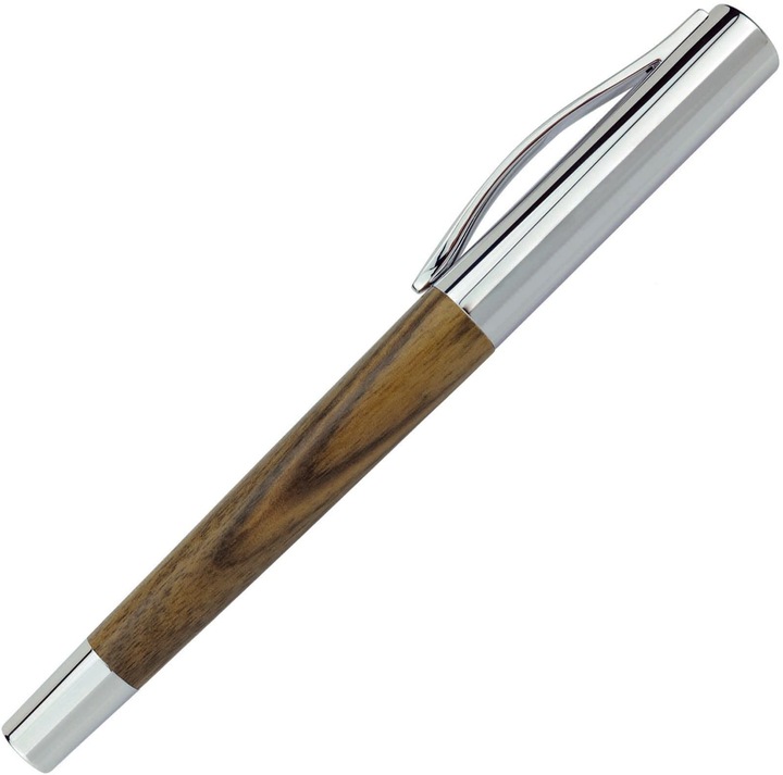Produktbild Treeck NUSSBAUM - Rollerball (Chrome, Holz, 1 x)