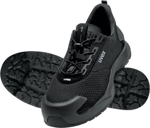 Actual product image Uvex Sports uvex 1 x-craft low shoes S1 PL 68003 black width 12 size 43 (S1P, 43)
