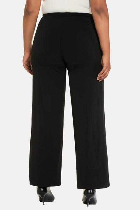 Produktbild Ulla Popken Jerseyhose, weites Bein, Elastikbund, bis Gr. 66/68 (42, 44)