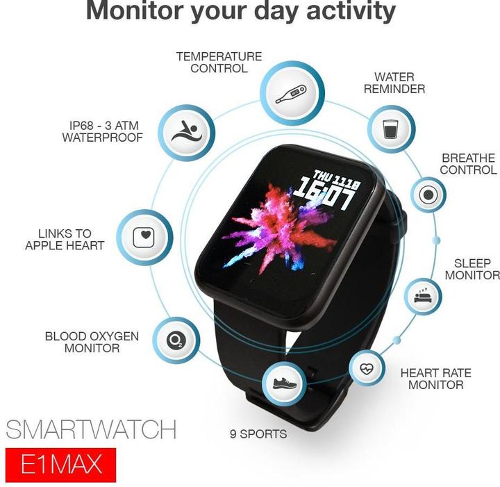 Actual product image Lenovo E1 Max (43 mm)