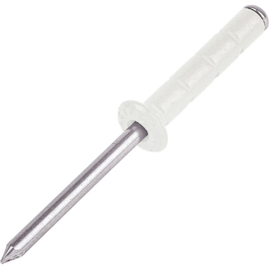 Gesipa Poly Grip Mehrbereichsniete Flachrundkopf 4.0x17 Alu/Edelstahl RAL 9010 (228714)