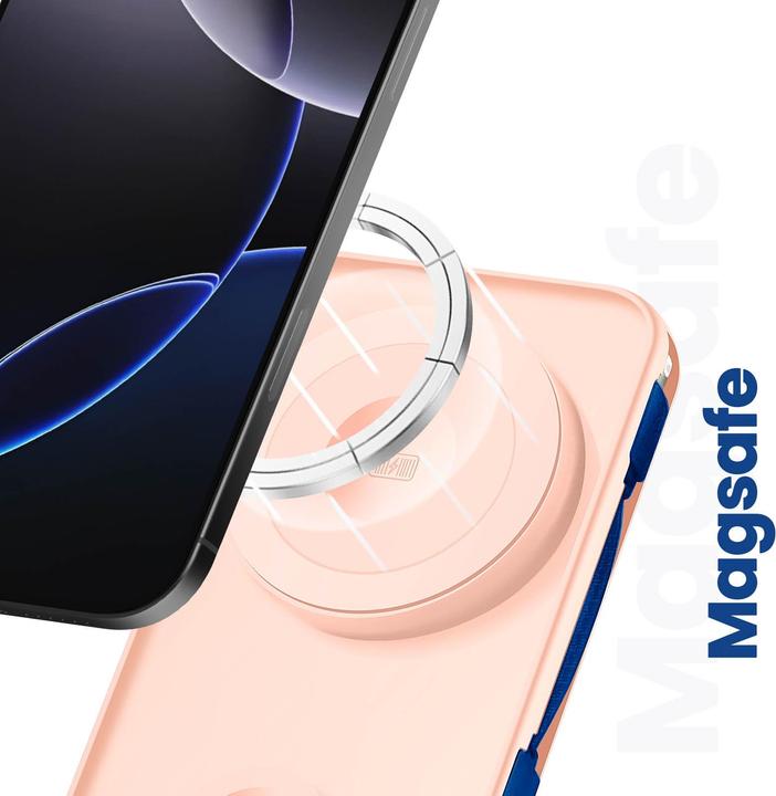 Produktbild 3MK Powerbank PastelUp 10,000mAh 22.5W z Magsafe + ładowanie Apple Watch różowy (10000 mAh, 22.50 W, 37 Wh)
