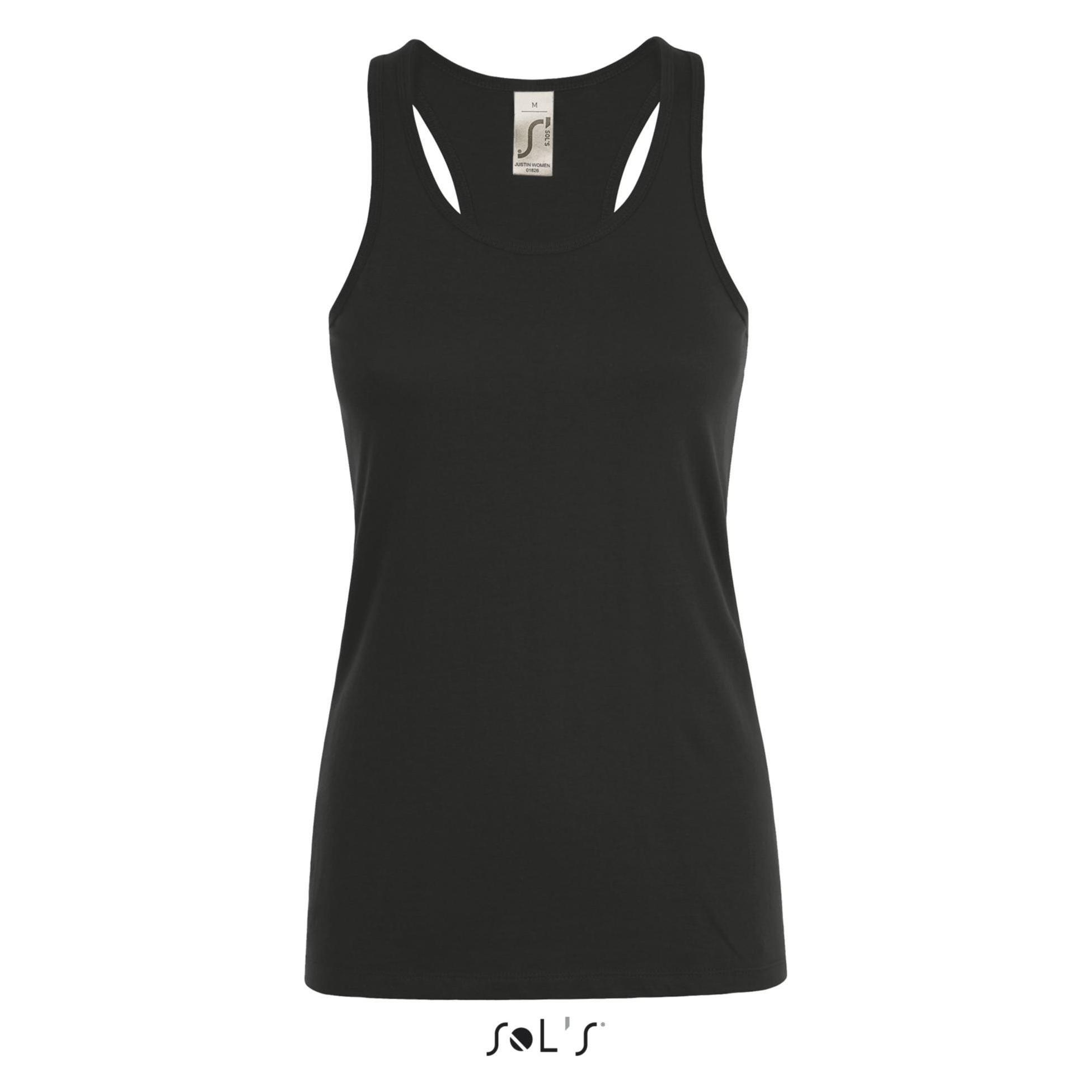 Sol's, Damen, Shirts, Justin, Schwarz, (M)
