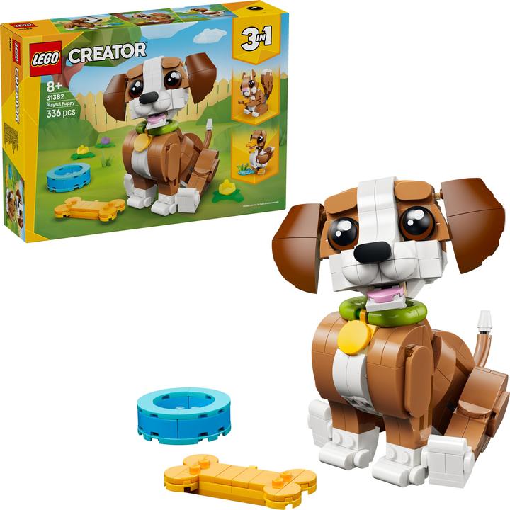 Produktbild LEGO Verspielter Welpe (31382, LEGO Creator Expert)