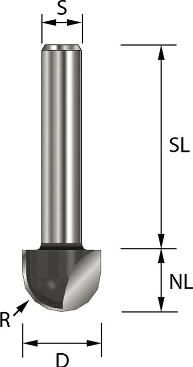 Actual product image Hws Fillet cutter HM-tipped