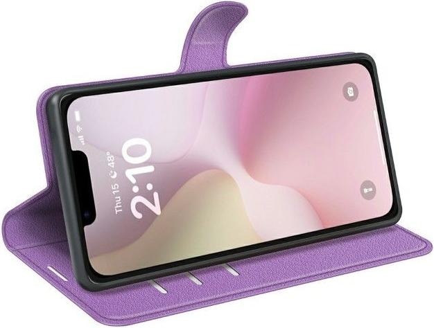 Image du produit MU Classic Litchi Leder Bookcover Series (Apple iPhone 16e)