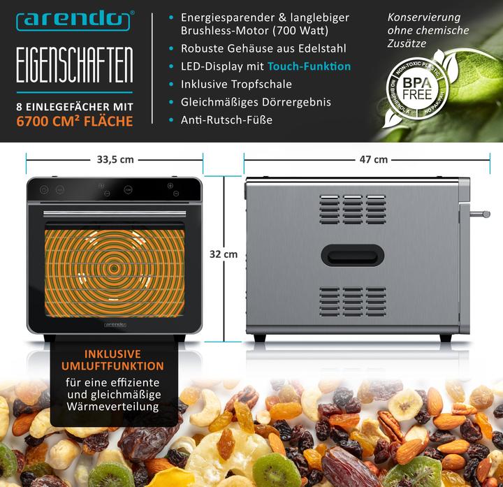 Image du produit Arendo Déshydrateur