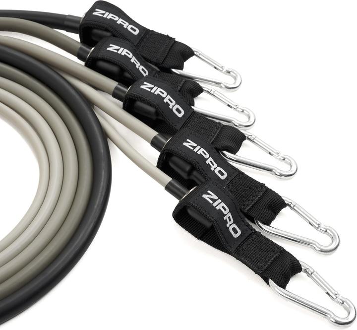 Image du produit Zipro Reistance Tubes Kit de câbles en caoutchouc avec accessoires (11 pièces)
