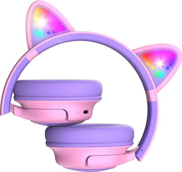 Actual product image PolarPro PowerLocus Bobo Cat Ears Wireless Headphones for Kids