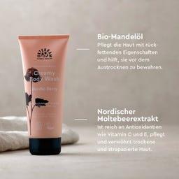 Produktbild Urtekram Cremige Duschcreme Nordische Beere (200 ml)