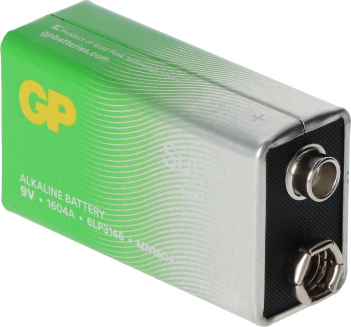Produktbild GP Batteries 9V Batterie GP Alkaline Super 9V 8 Stück (8 Stk., 9V Block)