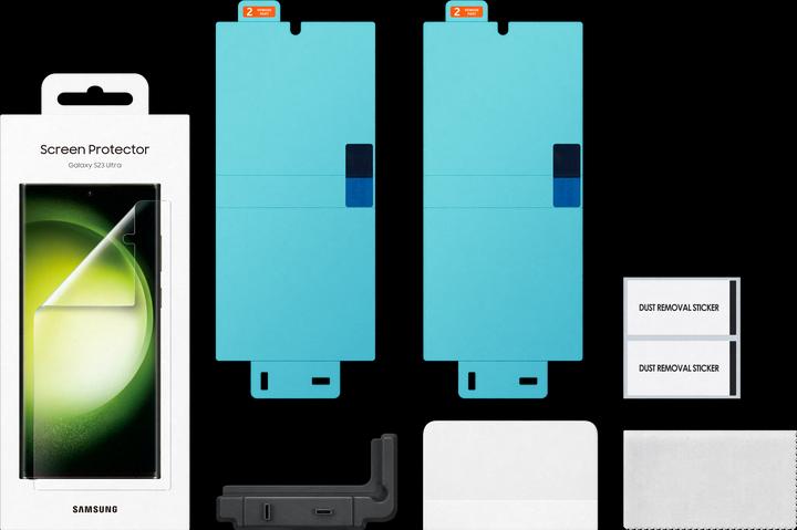 Actual product image Samsung Screen Protector (2 Piece, Samsung Galaxy S23 Ultra)