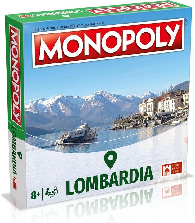 Produktbild Winning Moves WM03527-ITA-6 - MONOPOLY - I BORGHI PI? BELLI D'ITALIA - LOMBARDIA (Italienisch)