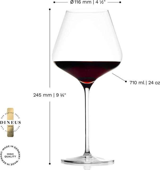 Actual product image Stölzle Quatrophil (70.80 cl, 1 Glass, Red wine glasses)