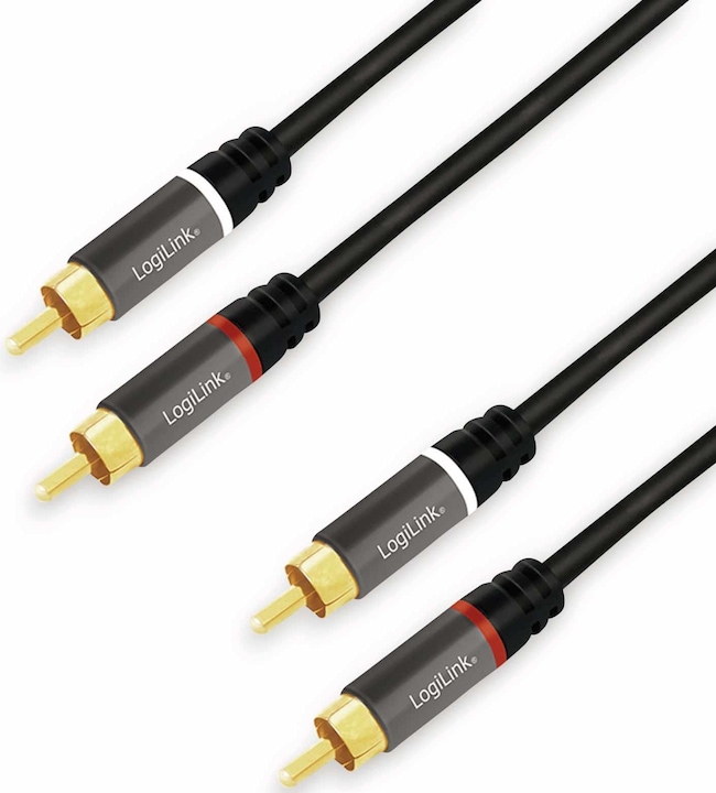 LogiLink Ca Rca (3 m, Cinch)
