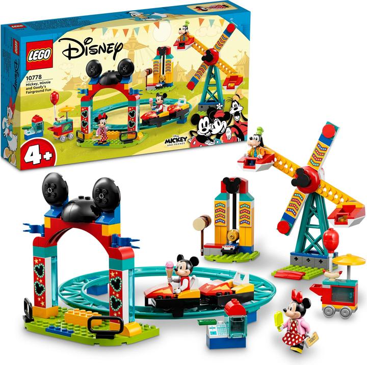 Productafbeelding LEGO Mickey, Minnie en Goofy op de kermis (10778, LEGO Disney)