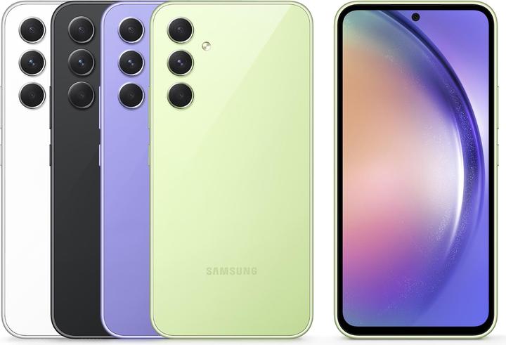 Image du produit Samsung Galaxy A54 5G (256 Go, Awesome White, 6.40", Double SIM, 5G)