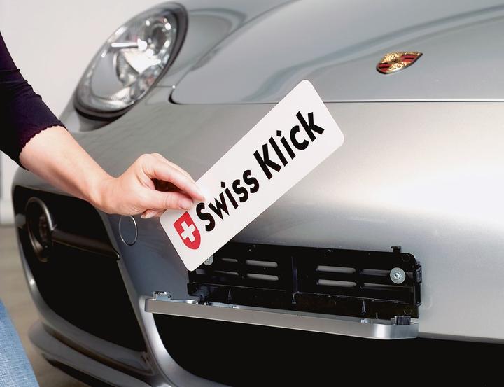 Produktbild Swissklick Nummerrahmen (Front + Heck, Langformat)