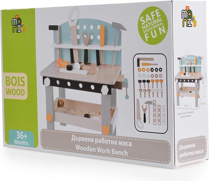 Actual product image Moni Children workbench 1176 wood