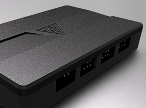 Productafbeelding Gamdias Kit Waterkoeling Chione P2-360R RGB (Noir)