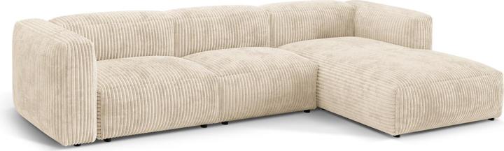 Image du produit Micadoni Canapé D'Angle Droit Modulaire, "Martina", 3 Places, 332x176x75 Fabriqué en Europe (Canapé d'angle)