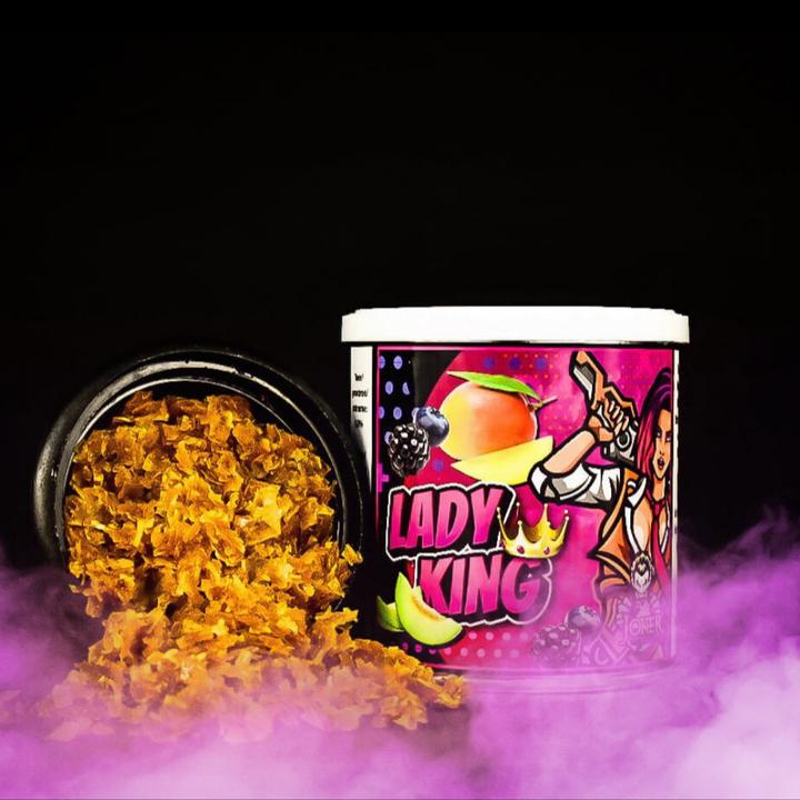 Actual product image Joker Shisha tobacco - Lady King (200g) (Mango, Honeydew melon, Sweet berries)