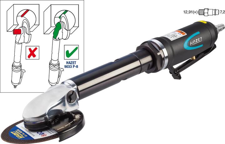 Actual product image HAZET Depth grinder (Straight grinder, 700 W)