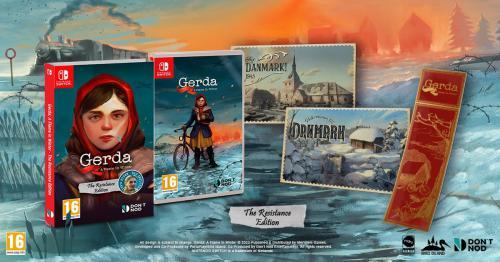 Actual product image Microids Gerda: A Flame In Winter - The Resistance Edition (Switch, EN, ES, FR, IT)