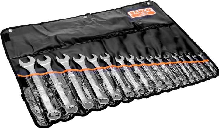Actual product image Bahco Combination Wrench Set (32 mm, 19 mm, 12 mm, 24 mm, 14 mm, 22 mm, 16 mm, 23 mm, 10 mm, 21 mm, 18 mm, 27 mm, 31 mm, 17 mm, 11 mm, 15 mm, 26 mm, 30 mm, 8 mm, 28 mm, 9 mm, 29 mm, 13 mm, 20 mm, 25 mm)