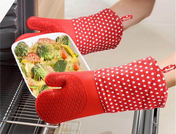 Produktbild Wenko Backhandschuhe (40% Polyester, 60% Baumwolle, Silikon)