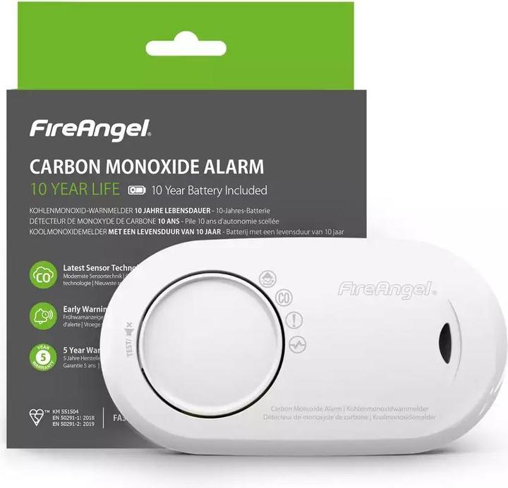 Produktbild FireAngel Kohlenmonoxidmelder FA-3820-EUX10
