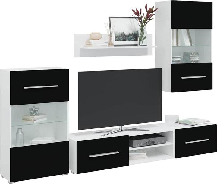 vidaXL Wohnwand mit Stauraum (90 x 20 x 105.50 cm)