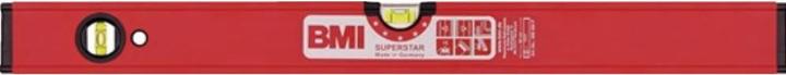 Produktbild BMI Wasserwaage SUPERSTAR 40 cm Aluminium rot ± 0,5 mm/m (40 cm)