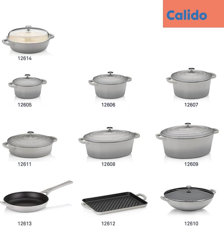 Immagine prodotto Kela Calido (28 cm, Pirofila + casseruola, Ghisa)