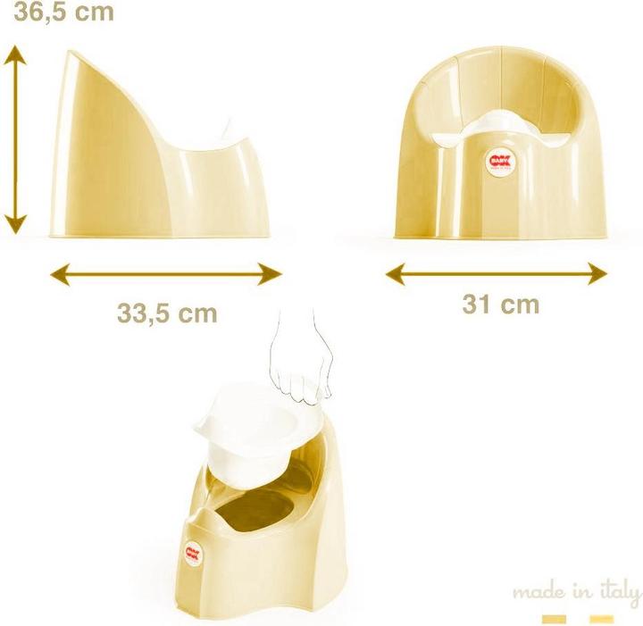 Actual product image OK Baby Pasha potty