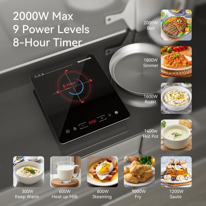 Image du produit Cooknano Induktionskochfeld mit Touch-Display