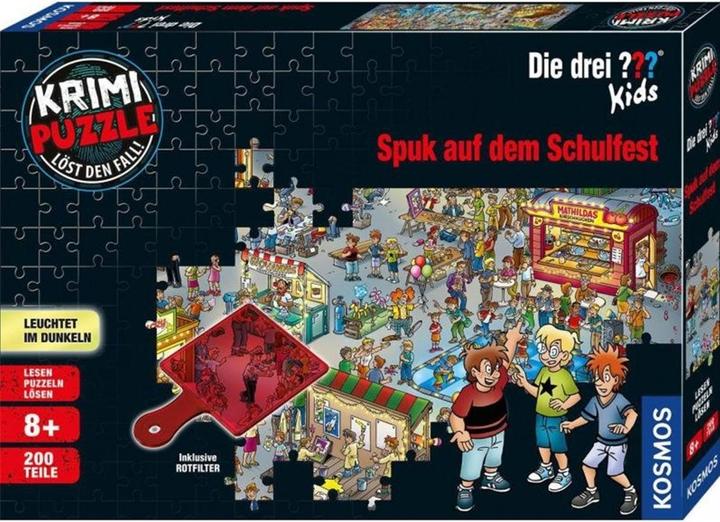 Produktbild Kosmos Die drei??? Kids - Spuk auf dem Schulfest (200 Teile)