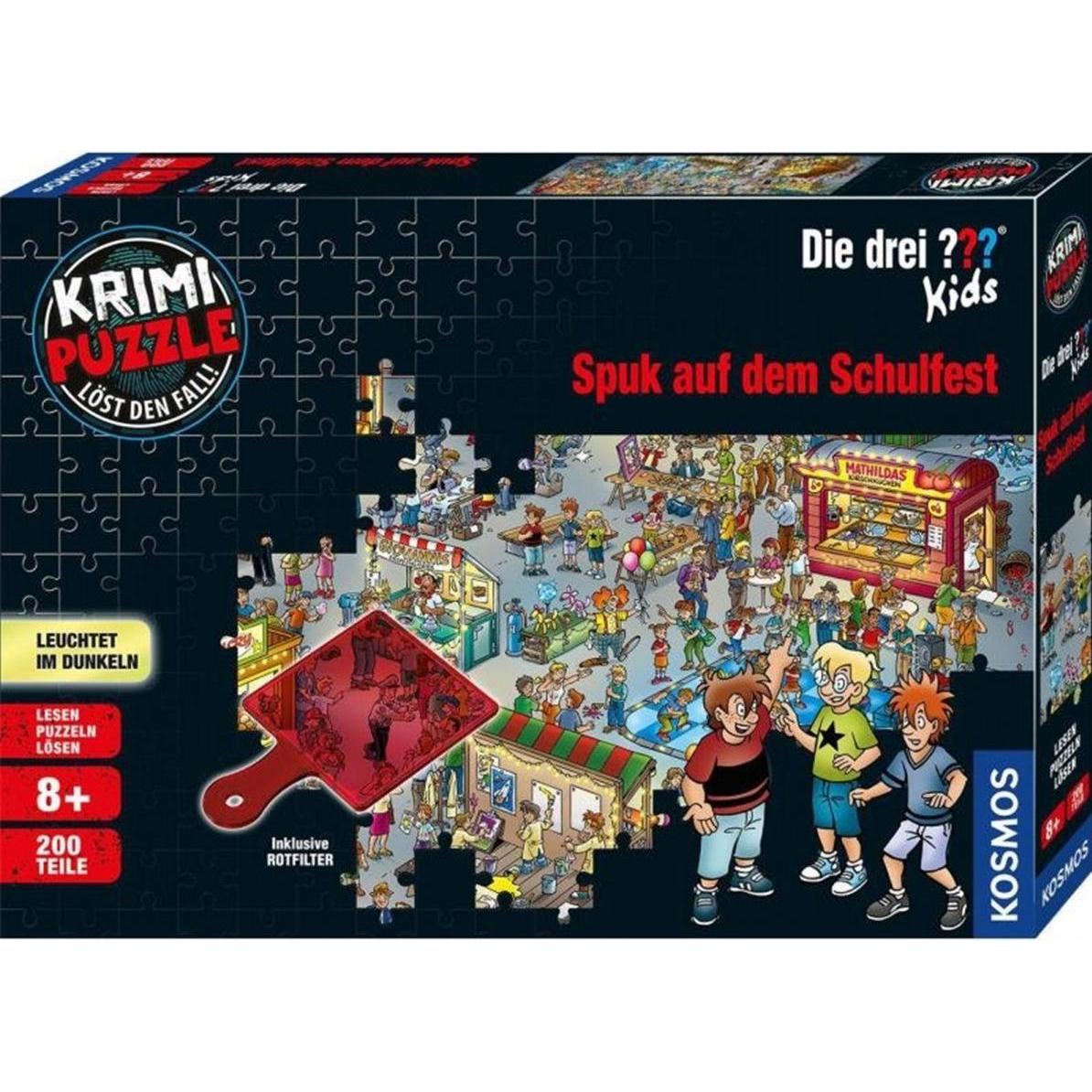 Kosmos Die drei??? Kids - Spuk auf dem Schulfest (200 Teile)