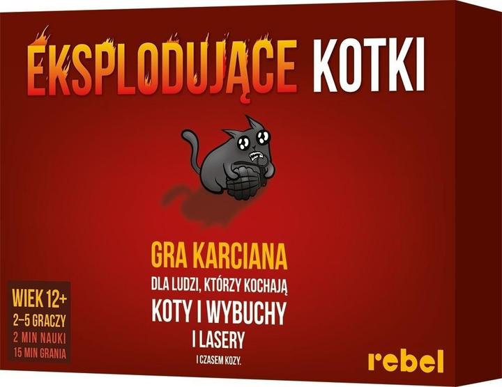 Produktbild Rebel Eksplodujące Kotki (nowa edycja) (2 - 7 Spieler)