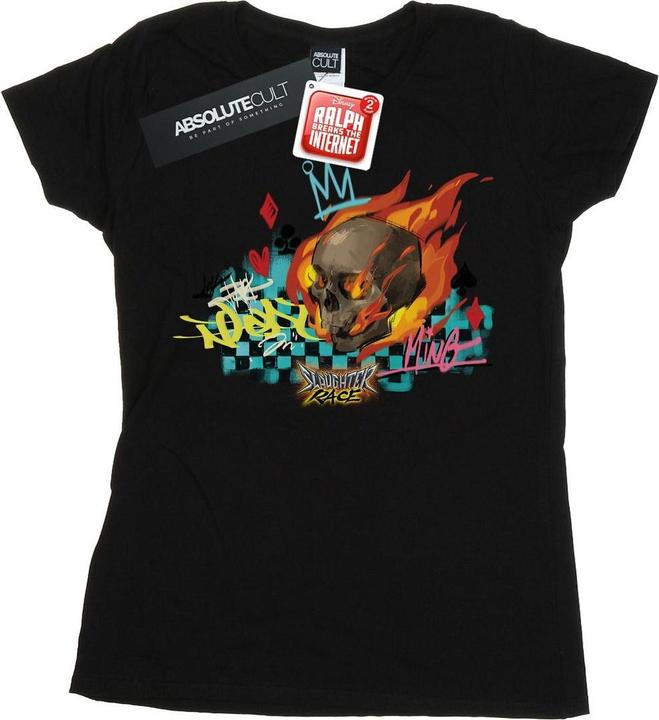 Disney Wreck It Ralph Race Skull TShirt (L)