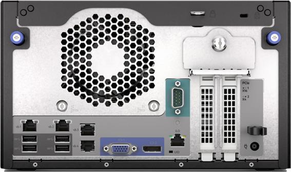 Produktbild HPE ProLiant MicroServer Gen11 6325P 3.5GHz 4c 1P 1x32GB-U 4LFF-NHP 2x4TB HDD 1x180W PS EU Server (32 GB, Micro Server)