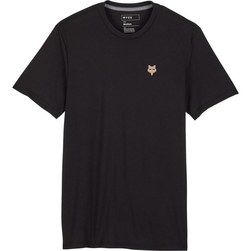 Fox, Herren, Sportshirt, Tee 24 Interfere Tech Ss Blk (M), Schwarz, M