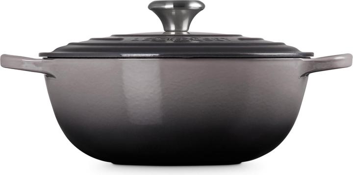 Produktbild Le Creuset Bräter LA MARMITE SIGNATURE dunkelgrau (Bräter + Schmortopf, Emaille, Gusseisen)