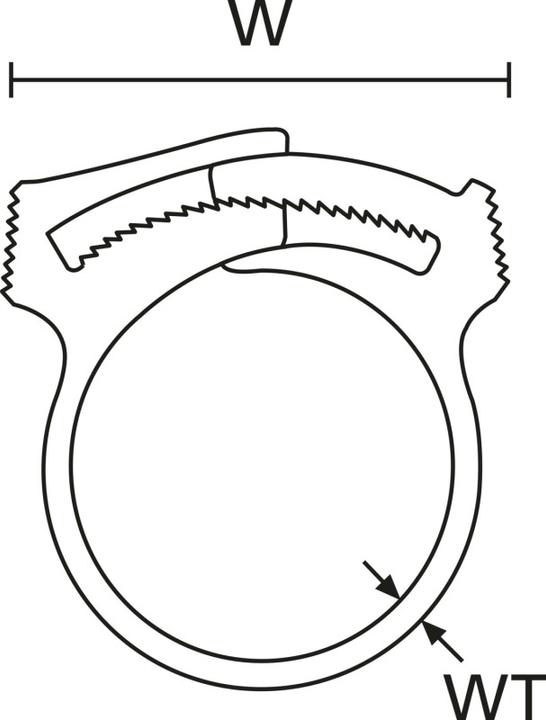 Actual product image HellermannTyton SNP2-PA66GF13-BK Fixing clamp 192-10020 Bundle Ø range