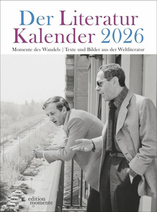 Produktbild Der Literatur Kalender Wochenkalender 2026