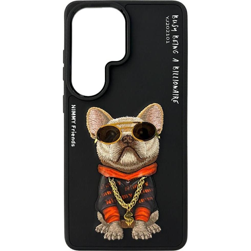 Nimmy Etui Glasses Cool Dog do Samsung Galaxy S26 Ultra czarny (Samsung Galaxy S26 Ultra), Cover smartphone, Nero