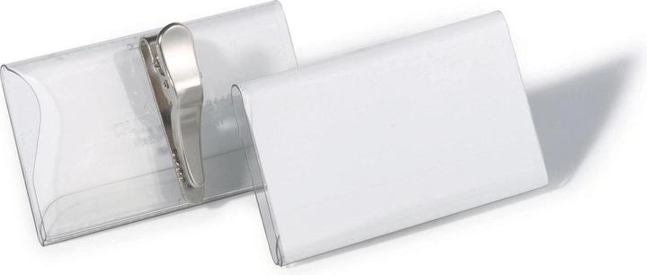 Immagine prodotto Durable Distintivi di nome in lamina dura con clip in coccodrillo