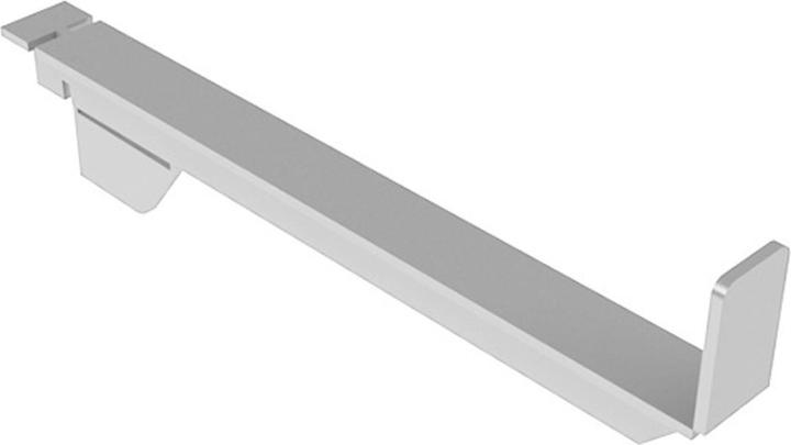 Actual product image Steck Bracket light with nose 50 mm holes ø 5 mm for shelving systems